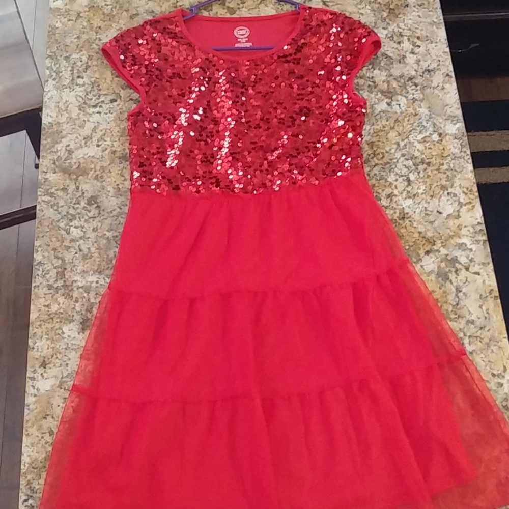 Girls 2XG (18) Red Dress